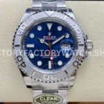 Clean Factory Rolex Yacht-Master 126622-0002 40mm Platinum Bezel Blue Dial Super clone