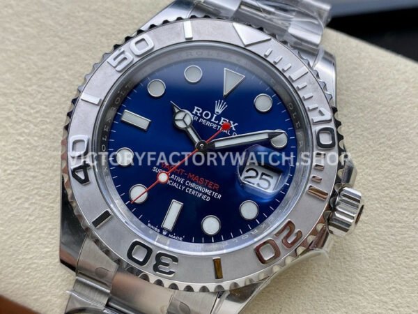 Clean Factory Rolex Yacht-Master 126622-0002 40mm Platinum Bezel Blue Dial
