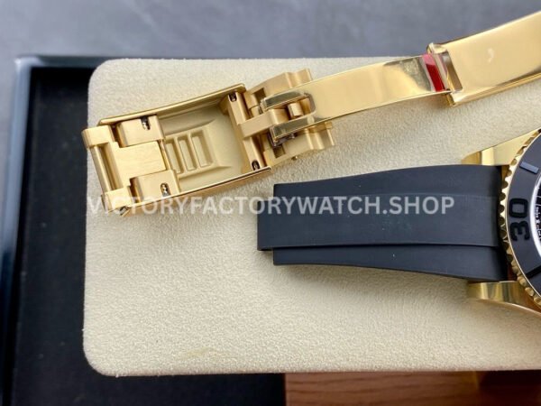 Clean Factory Rolex Yacht-Master 226658-0001 42mm Yellow Gold Oysterflex Black Dial (1) Clean Factory Rolex Yacht-Master 226658-0001 42mm Yellow Gold Oysterflex Black Dial