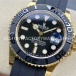 Clean Factory Rolex Yacht-Master 226658-0001 42mm Yellow Gold Oysterflex Black Dial (7) Clean Factory Rolex Yacht-Master 226658-0001 42mm Yellow Gold Oysterflex Black Dial