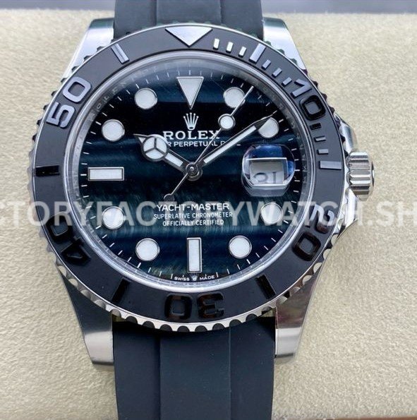 Clean Factory Rolex Yacht-Master 226659-0004 42mm White Gold Oysterflex Falcon's Eye Dial (5) Clean Factory Rolex Yacht-Master 226659-0004 42mm White Gold Oysterflex Falcon's Eye Dial Super clone