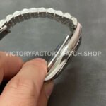 Clean factory Rolex Datejust 126334-0026 41mm Full 904L Roman Numerals Blue Dial Jubilee