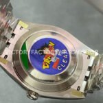 Clean factory Rolex Datejust 126334-0026 41mm Full 904L Roman Numerals Blue Dial Jubilee