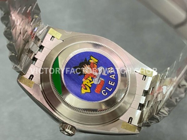 Clean factory Rolex Datejust 126334-0026 41mm Full 904L Roman Numerals Blue Dial Jubilee