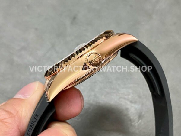 Noob Factory Rolex Sky-Dweller 336235-0002 42mm Rose Gold Oysterflex Brown Dial (1) Noob Factory Rolex Sky-Dweller 336235-0002 42mm Rose Gold Oysterflex Brown Dial