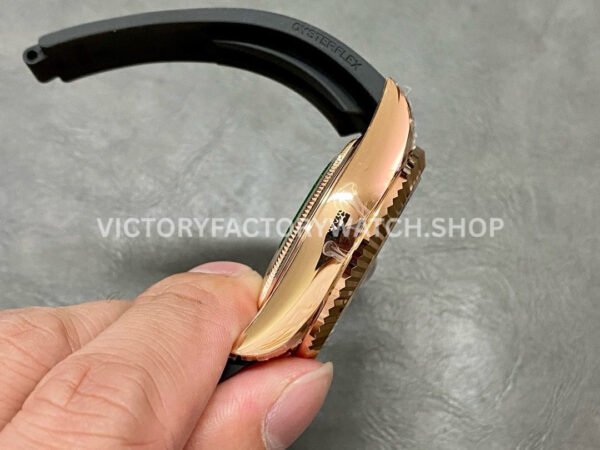 Noob Factory Rolex Sky-Dweller 336235-0004 42mm Rose Gold Oysterflex Grey Dial (4) Noob Factory Rolex Sky-Dweller 336235-0004 42mm Rose Gold Oysterflex Grey Dial