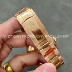 Noob Factory Rolex Sky-Dweller 336235 42mm Full Rose Gold Brown Dial