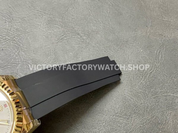 Noob Factory Rolex Sky-Dweller 336238-0003 42mm Yellow Gold Oysterflex White Dial (3) Noob Factory Rolex Sky-Dweller 336238-0003 42mm Yellow Gold Oysterflex White Dial