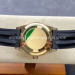 Noob Factory Rolex Sky-Dweller 336238 42mm Yellow Gold Oysterflex Green Dial