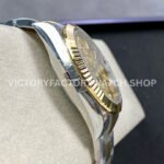 Noob Factory Rolex Sky-Dweller 336933-0001 42mm Half Yellow Gold Champagne Dial