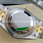 Noob Factory Rolex Sky-Dweller 336933-0004 42mm Half Yellow Gold Black Dial Jubilee