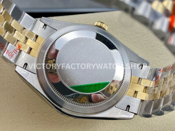 Noob Factory Rolex Sky-Dweller 336933-0004 42mm Half Yellow Gold Black Dial Jubilee