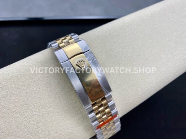 Noob Factory Rolex Sky-Dweller 336933-0004 42mm Half Yellow Gold Black Dial Jubilee