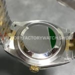 Noob Factory Rolex Sky-Dweller 336933-0006 42mm Half Yellow Gold White Dial Jubilee