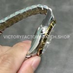 Noob Factory Rolex Sky-Dweller 336933-0006 42mm Half Yellow Gold White Dial Jubilee