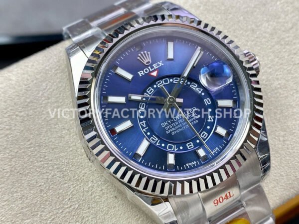 Noob Factory Rolex Sky-Dweller 336934-0005 42mm Full 904L Blue Dial
