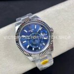 Noob Factory Rolex Sky-Dweller 336934-0005 42mm Full 904L Blue Dial