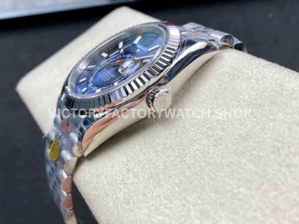 Noob Factory Rolex Sky-Dweller 336934-0006 42mm Full 904L Blue Dial Jubilee