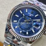 Noob Factory Rolex Sky-Dweller 336934-0006 42mm Full 904L Blue Dial Jubilee