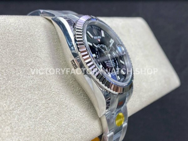 Noob Factory Rolex Sky-Dweller 336934-0007 42mm Full 904L Black Dial