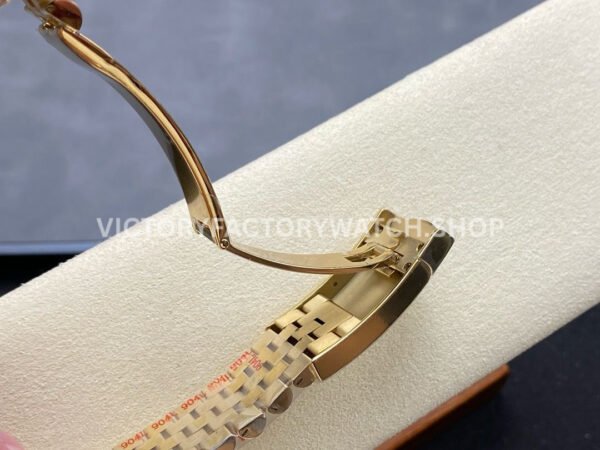 Noob Factory Rolex Sky-Dweller 336938-0006 42mm Full Yellow Gold White Dial Jubilee