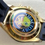 QF Factory Counterweight Rolex Daytona 116518LN-0076 40mm Yellow Gold Oysterflex Meteorite Dial