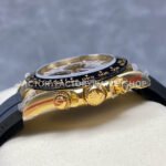QF Factory Counterweight Rolex Daytona 116518LN-0076 40mm Yellow Gold Oysterflex Meteorite Dial
