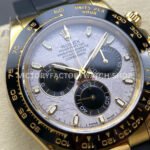 QF Factory Counterweight Rolex Daytona 116518LN-0076 40mm Yellow Gold Oysterflex Meteorite Dial