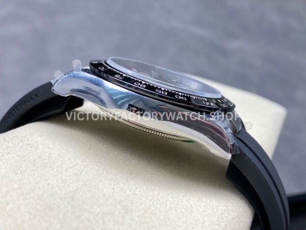 QF Factory Counterweight Rolex Daytona 116519LN-0038 40mm White Gold Oysterflex Meteorite Dial