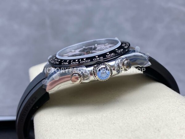 QF Factory Counterweight Rolex Daytona 116519LN-0038 40mm White Gold Oysterflex Meteorite Dial