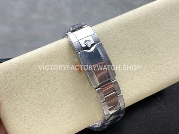 QF Factory CounterWeight Rolex Daytona 126506-0004 40mm Full Platinum Arabic Numerals Ice Blue Dial