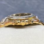 QF Factory CounterWeight Rolex Daytona 126508-0008 40mm Full Yellow Gold Green Dial