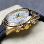 QF Factory CounterWeight Rolex Daytona 126518LN-0002 40mm Yellow Gold Oysterflex White Dial (3) QF Factory Counterweight Rolex Daytona 126518LN-0002 40mm Yellow Gold Oysterflex White Dial