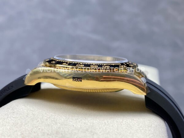 QF Factory CounterWeight Rolex Daytona 126518LN-0004 40mm Yellow Gold Oysterflex Black Dial (3) QF Factory Counterweight Rolex Daytona 126518LN-0004 40mm Yellow Gold Oysterflex Black Dial