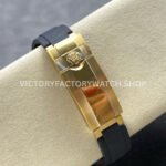 QF Factory CounterWeight Rolex Daytona 126518LN-0004 40mm Yellow Gold Oysterflex Black Dial (7) QF Factory Counterweight Rolex Daytona 126518LN-0004 40mm Yellow Gold Oysterflex Black Dial