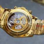 QF Factory CounterWeight Rolex Daytona 126528LN-0001 40mm Full Yellow Gold White Eye Black (6) QF Factory Counterweight Rolex Daytona 126528LN-0001 40mm Full Yellow Gold White Eye Black Dial