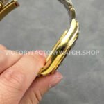 QF Factory CounterWeight Rolex Daytona 126528LN-0001 40mm Full Yellow Gold White Eye Black (9) QF Factory Counterweight Rolex Daytona 126528LN-0001 40mm Full Yellow Gold White Eye Black Dial