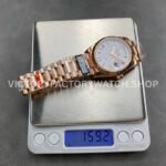 QF Factory Counterweight Rolex Day-Date 128235-0052 36mm Full Rose Gold Roman Numerals White D (1) QF Factory Counterweight Rolex Day-Date 128235-0052 36mm Full Rose Gold Roman Numerals White Dial
