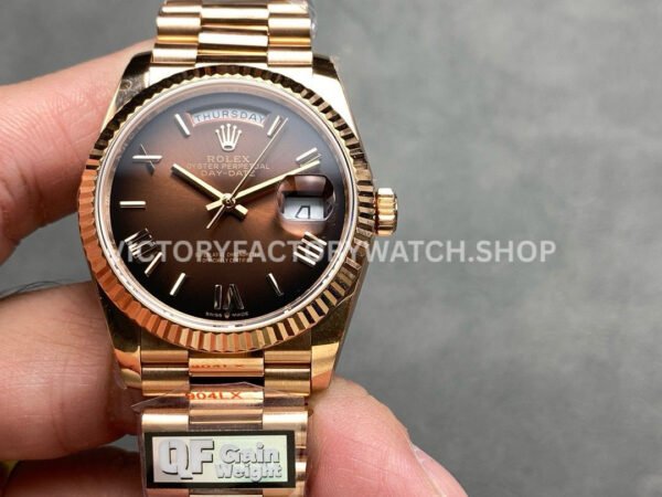 Rolex Day-Date 128235 diamond dial replica