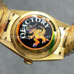 QF Factory Counterweight Rolex Day-Date 128238 36mm Full Yellow Gold Gold Dial