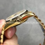 QF Factory Counterweight Rolex Day-Date 128238-0076 36mm Full Yellow Gold Roman Numerals W (5) QF Factory Counterweight Rolex Day-Date 128238-0076 36mm Full Yellow Gold Roman Numerals White Dial