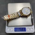 QF Factory Counterweight Rolex Day-Date 128238-0076 36mm Full Yellow Gold Roman Numerals W (8) QF Factory Counterweight Rolex Day-Date 128238-0076 36mm Full Yellow Gold Roman Numerals White Dial