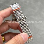 QF Factory Counterweight Rolex Day-Date 128239-0059 36mm Full 904L Roman Numerals White Dial (3) QF Factory Counterweight Rolex Day-Date 128239-0059 36mm Full 904L Roman Numerals White Dial