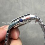 QF Factory Counterweight Rolex Day-Date 128239-0063 36mm Full 904L Roman Numerals Blue Dial