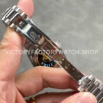 QF Factory Counterweight Rolex Day-Date 128239-0063 36mm Full 904L Roman Numerals Blue Dial