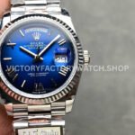 QF Factory Day-Date 128239 3255 replica watch