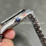 QF Factory Counterweight Rolex Day-Date 228236-0006 40mm Full Platinum Baguette Diamond Blue Dial (3) QF Factory Counterweight Rolex Day-Date 228236-0006 40mm Full Platinum Baguette Diamond Blue Dial