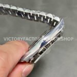 QF Factory Counterweight Rolex Day-Date 228236-0006 40mm Full Platinum Baguette Diamond Blue Dial (5) QF Factory Counterweight Rolex Day-Date 228236-0006 40mm Full Platinum Baguette Diamond Blue Dial