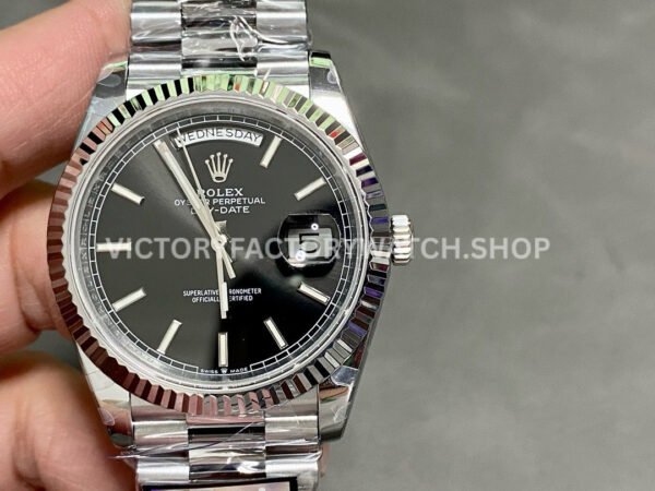 Rolex Day-Date 228239 white gold replica watch