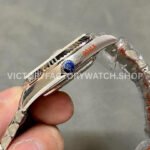 QF Factory Counterweight Rolex Day-Date 228239-0055 40mm Full White Gold Baguette Diamond Meteorite Dial